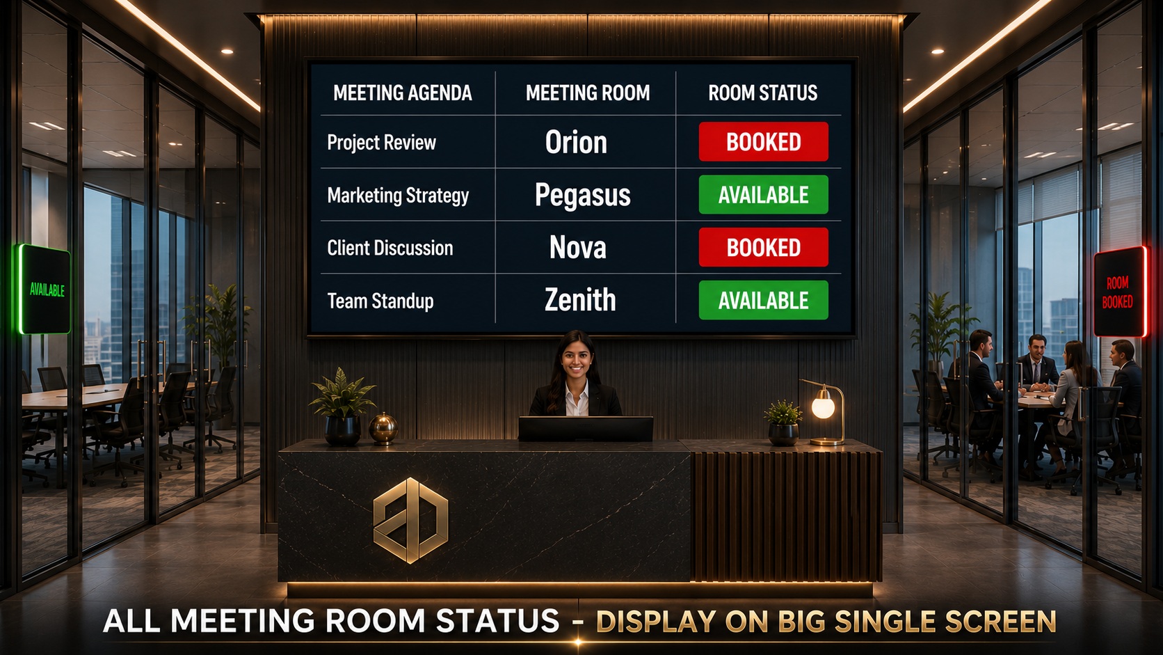 Meeting Room Display Status