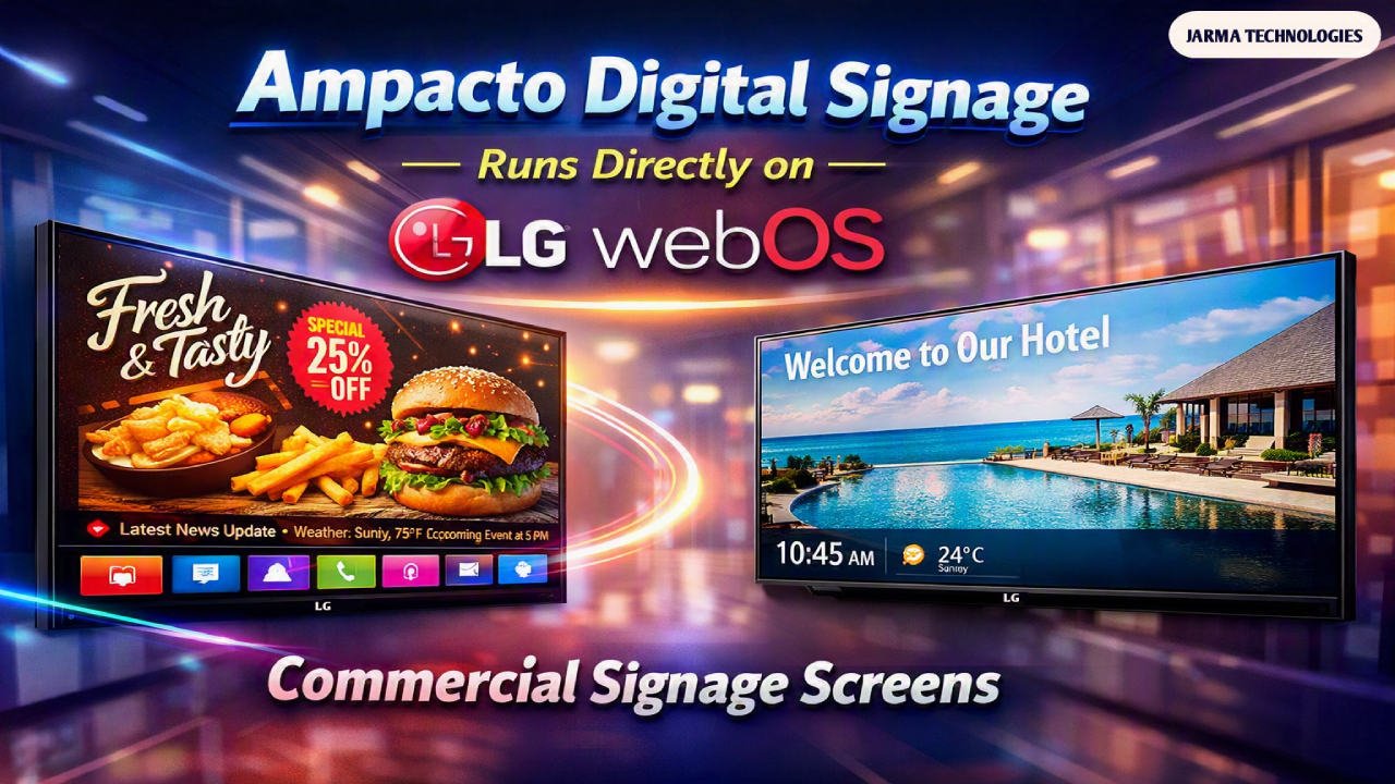 Ampacto now on LG WebOS
