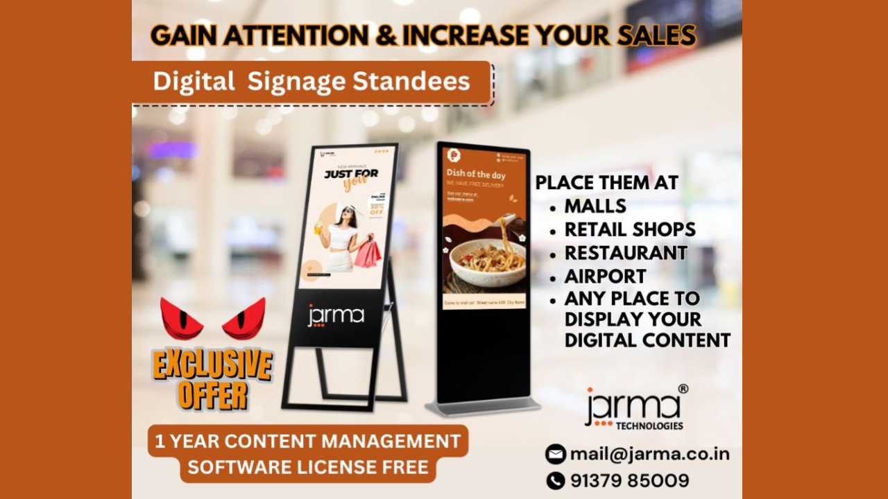 Kiosk and Standees